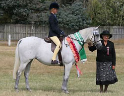 Roseagle Spring Fair – Jade Farrant with Judge Dawn Gresham